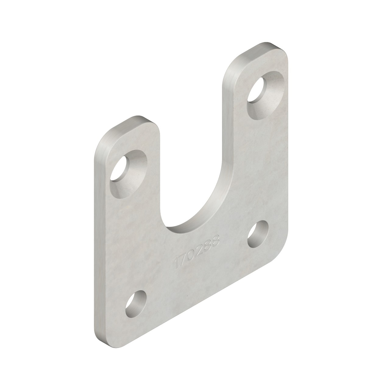 Banner Engineering Mounting Bracket; for WLC60 LED strip lights; flush mount